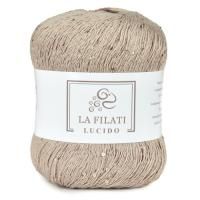 La Filati Lucido (80012); Состав: 90% Хлопок, 10% Микропайетки; 50 г / 445 м